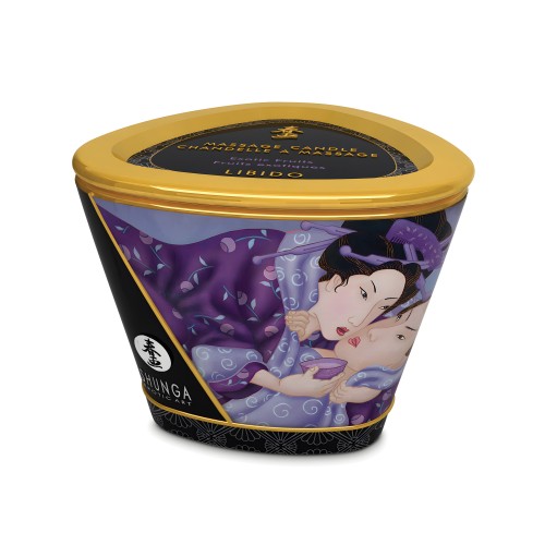 Shunga Massage Candle Libido - 5.7 oz Exotic Fruits