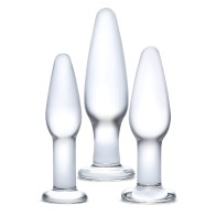 3 pc Glass Anal Training Kit