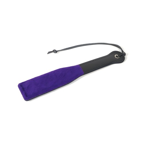 Spartacus 12" Faux Fur Paddle - Purple