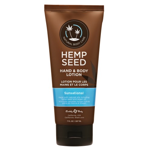 Loción para Manos y Cuerpo Earthly Body Sunsational