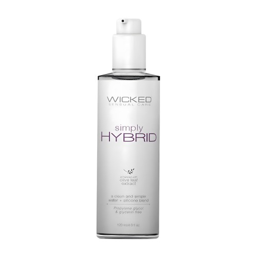 Lubricante Híbrido Simply de Wicked Sensual Care - 4 oz