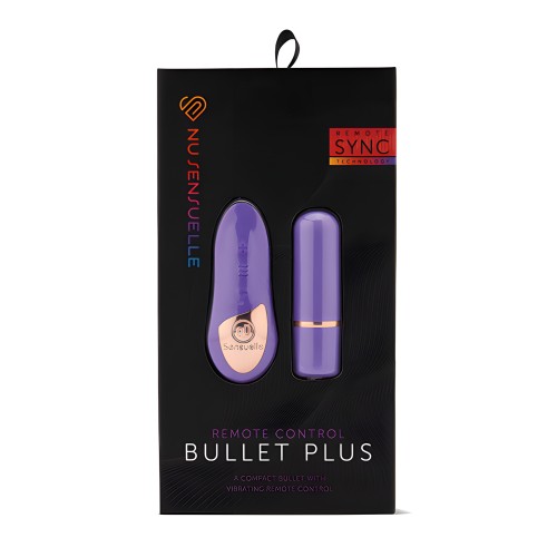 Nu Sensuelle Bullet Inalámbrico Control Remoto Plus - Violeta