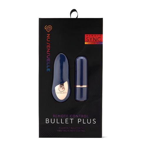 Nu Sensuelle Remote Control Wireless Bullet Plus - Navy Blue