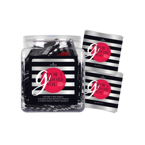 G How I Adore you G-Spot Cream - 100 Single Use Packets