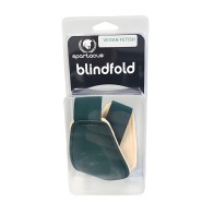 Antifaz PU Verde - Juego Sensorial