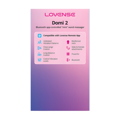 Lovense Domi 2 Mini Wand | Lovense