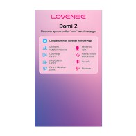 Lovense Domi 2 Mini Wand | Lovense
