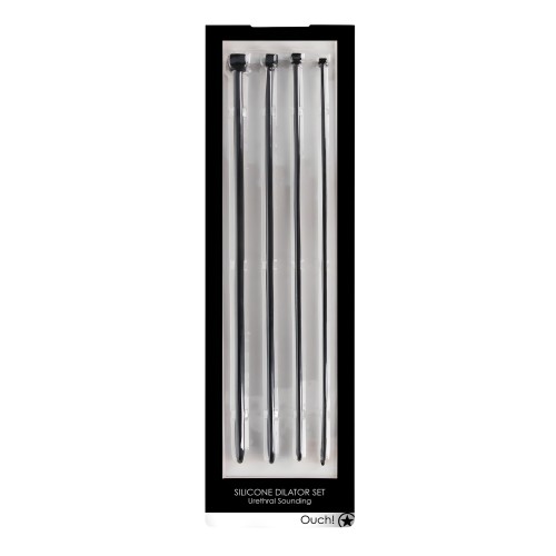 Shots Ouch Set de Dilatadores Urethral - Negro