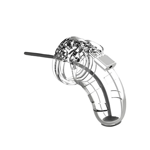 Shots Man Cage with Silicone Urethral Sounding