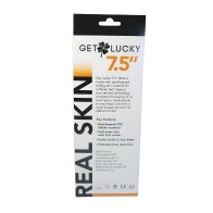 Get Lucky 7.5" Real Skin Series Dildo