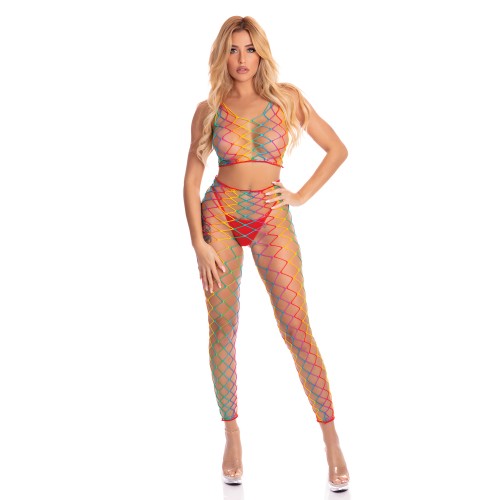 Bodystocking Arcoíris - Talla Única