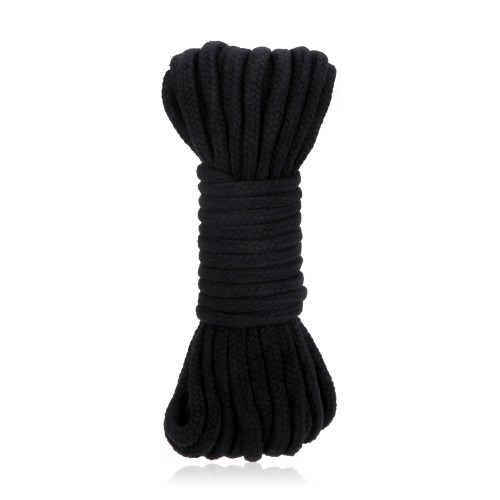 Lux Fetish Bondage Rope - Black