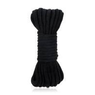 Lux Fetish Bondage Rope - Black