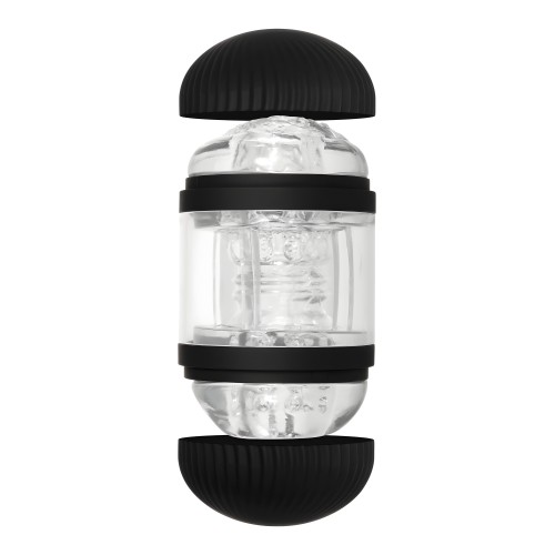Zero Tolerance Double Decker Stroker - Black/Clear