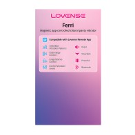 Vibrador de Panty Lovense Ferri - Rosa