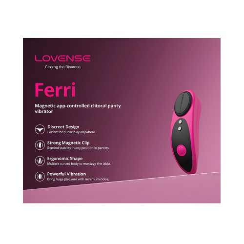 Vibrador de Panty Lovense Ferri - Rosa