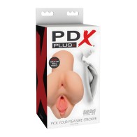 PDX Plus Elige Tu Placer Stroker - Marfil
