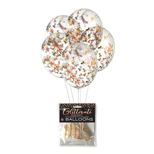 Glitterati Penis Party Balloons - Pack of 6