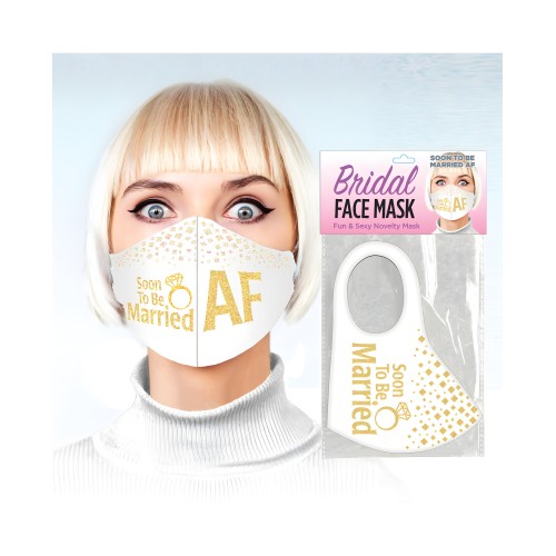 Máscara Soon to be Married AF - Blanca