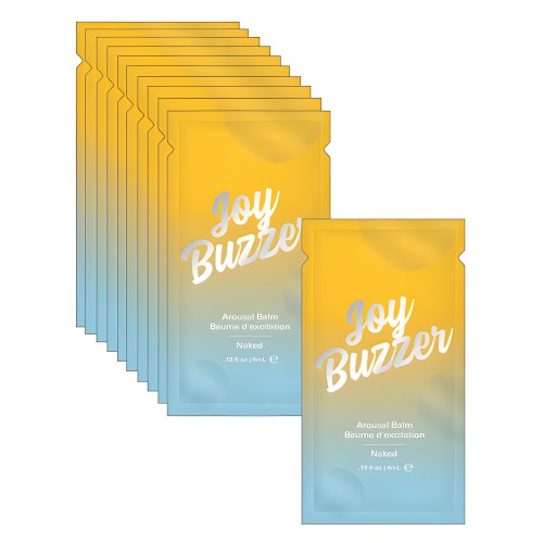 Joy Buzzer Naked Foil - 4 ml Pack of 24