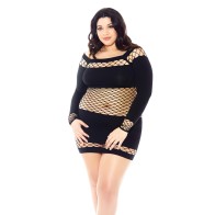 Nothing to Hide Chemise - Black QN