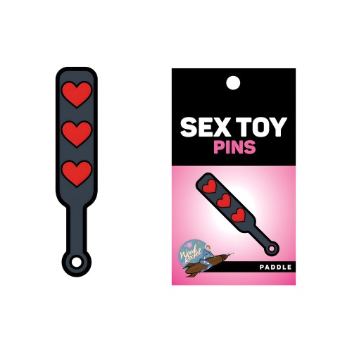 Pin de Juguete Sexual Wood Rocket Corazones
