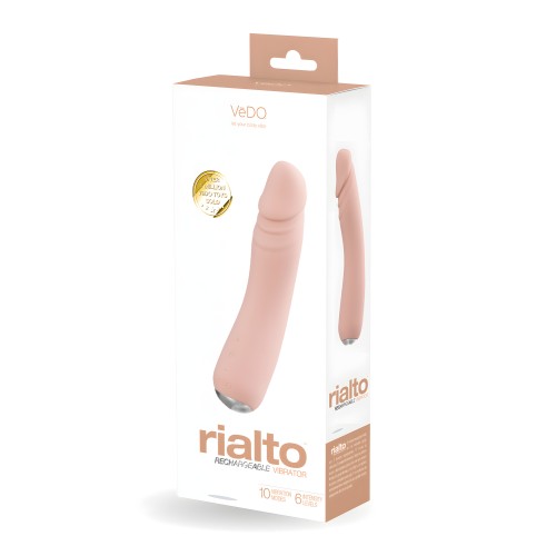VeDO Rialto Rechargeable Vibe - Vanilla