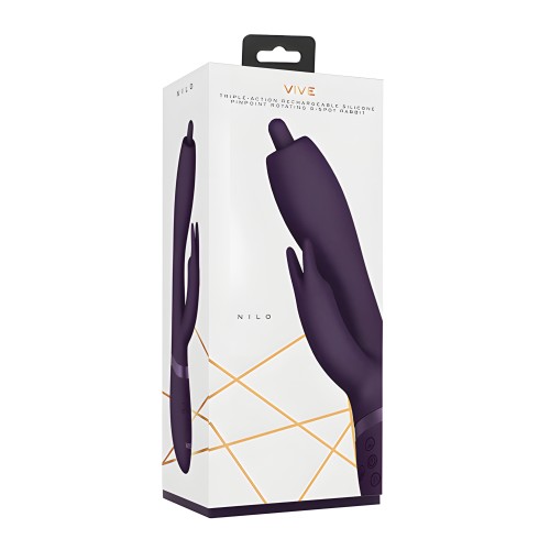 Shots Vive Nilo G-Spot Rabbit Purple