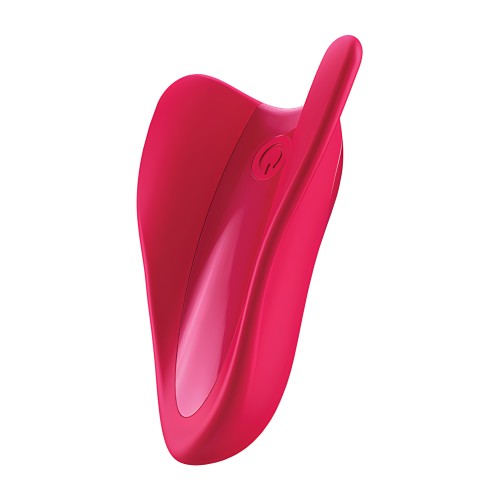 Satisfyer High Fly Finger Vibrator - Red