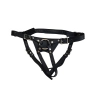 Locked In Lust Crotch Rocket Strap-On Small - Black