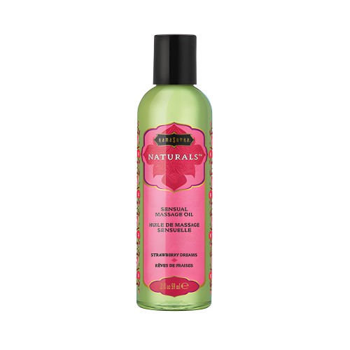 Aceite de Masaje Naturals Kama Sutra - 2 oz Sueños de Fresa