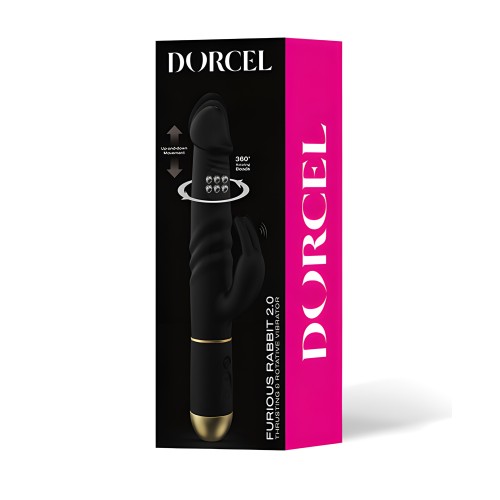 Dorcel Thrusting & Spinning Furious Rabbit 2.0 - Black