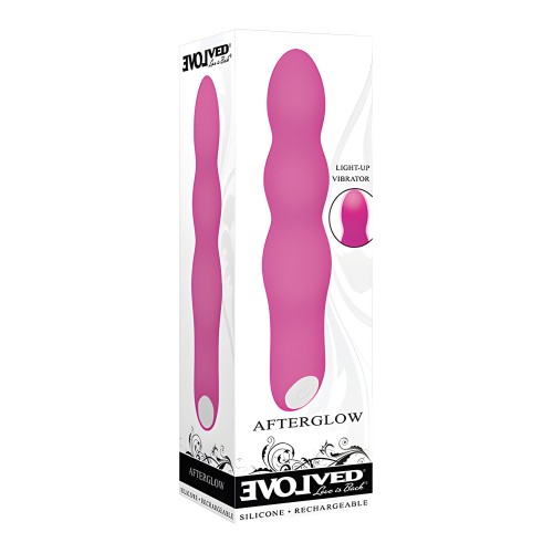 Evolved Afterglow Light Up Vibrator Pink