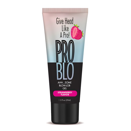 Gel de Placer Oral Pro Blo - 1.5 oz Fresa