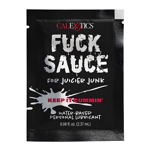 Sachet de Lubricante Personal a Base de Agua Fuck Sauce - .08 oz