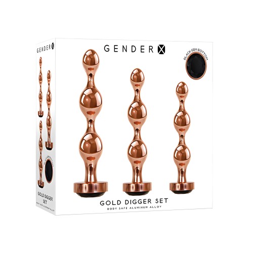 Set de Plugs Anales Gold Digger