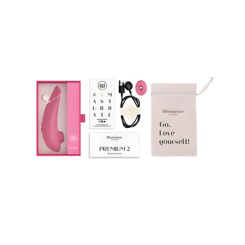 Womanizer Premium 2 - Raspberry Stimulator