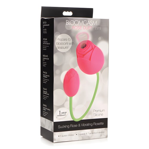 Inmi Bloomgasm 5X Suction Rose Duet - Pink