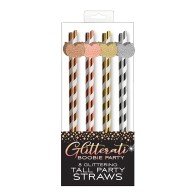 Pajitas de Fiesta Glitterati