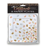 Glitterati Boobie Party Plates