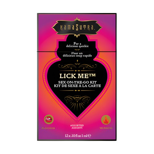 Kama Sutra Lick Me Sex to Go Kit