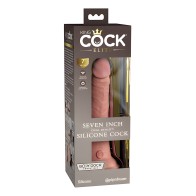 King Cock Elite 7" Silicone Cock