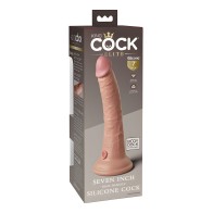 King Cock Elite 7" Silicone Cock