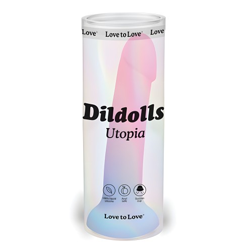 Dildos Curvados con Ventosa Love to Love Utopia - Colores Asst.