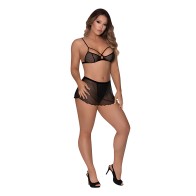 Girl Next Door Strappy Bralette Set