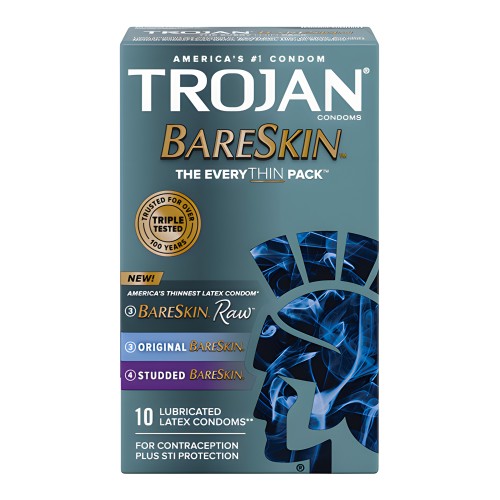Trojan BareSkin EveryTHIN Condoms for Ultimate Sensation