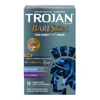 Condones Trojan BareSkin EveryTHIN para una Sensación Máxima