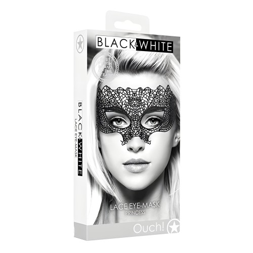 Princess Black Lace Eye Mask - OUCH!