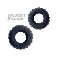 Anillo para Pene y Testículos Oxballs TruckT - Pack Nocturno de 2