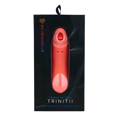 Nu Sensuelle Trinitii Tongue Vibe - Coral